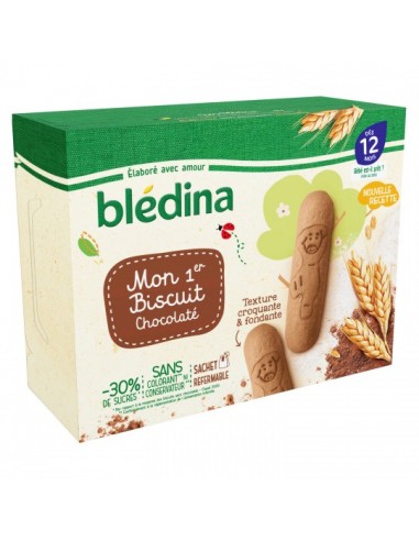 Bledina Biscuits Bebe Des 12 Mois Boudoir Au Chocolat